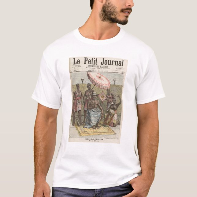 Camiseta Rey de Behanzin de Dahomey (Anverso)