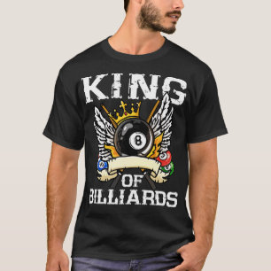 Camiseta Rey de Billetes I Pool Billiards Player 4