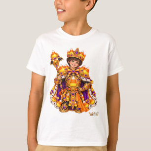 Camiseta Rey de Caramelo de Maíz Príncipe Niños Disfraz de 