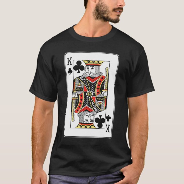 Camiseta Rey de clubs (Anverso)