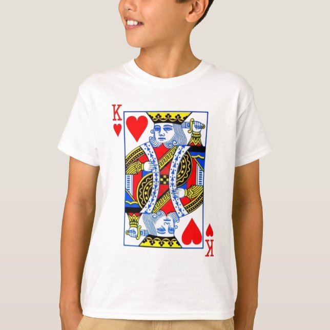 Camiseta rey de corazones (Anverso)