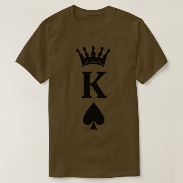 Camiseta Rey de Corazones (Diseño del anverso)