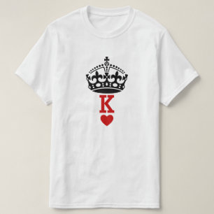 Camiseta Rey de corazones