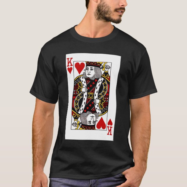 Camiseta Rey de corazones (Anverso)