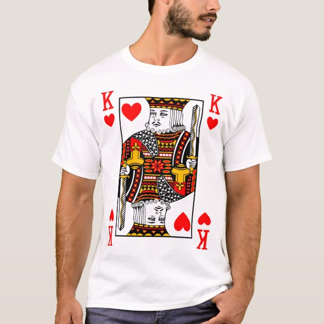 Camiseta Rey de Corazones (Anverso)