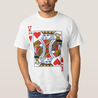Camiseta Rey de corazones