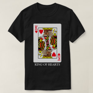 Camiseta REY DE CORAZONES, DIY Font