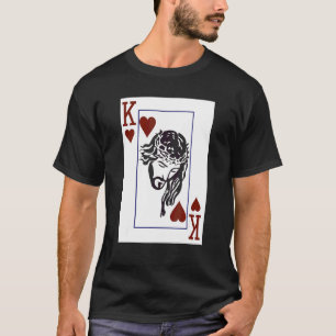 Camiseta Rey De Corazones Es Jesús Cristiano