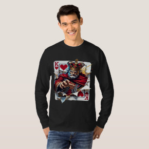 Camiseta Rey de Corazones — Ilustración Audaz de Carta de J