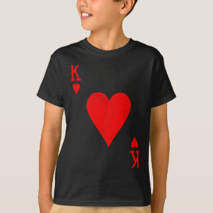 Camiseta Rey De Corazones Pareja Coincidente San Valentín D