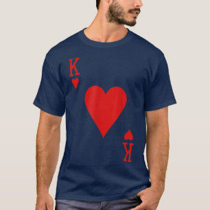 Camiseta Rey de Corazones Pareja Pareja San Valentín D
