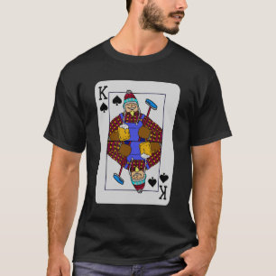 Camiseta Rey de encresparse (frente)