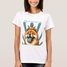 Camiseta Rey de espuma y escalofríos.