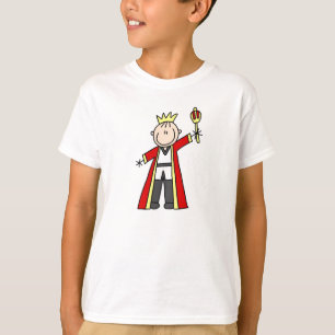 Camiseta Rey de figuras de palitos