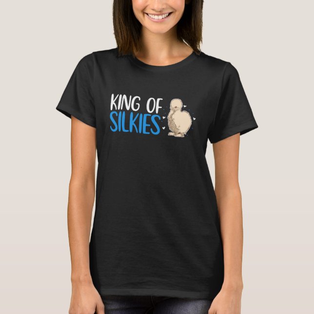 Camiseta Rey de gallinas de seda (Anverso)