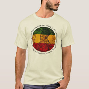 Camiseta Rey de Haile Selassie de reyes T-shirt