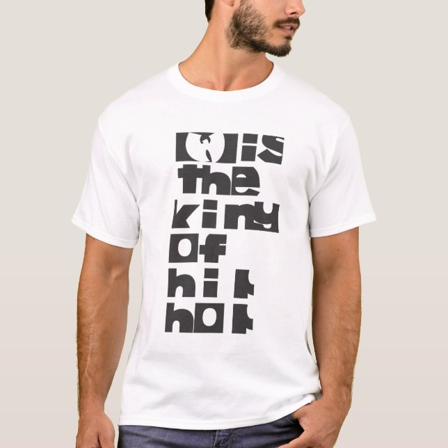 Camiseta Rey de Hip Hop (Anverso)