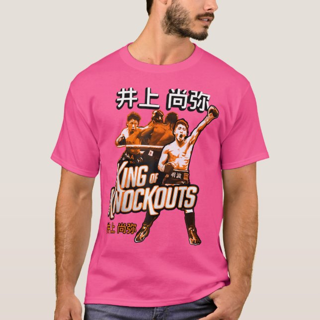 Camiseta Rey De Knockouts- Tributo Inoue Naoya Por El Futur (Anverso)
