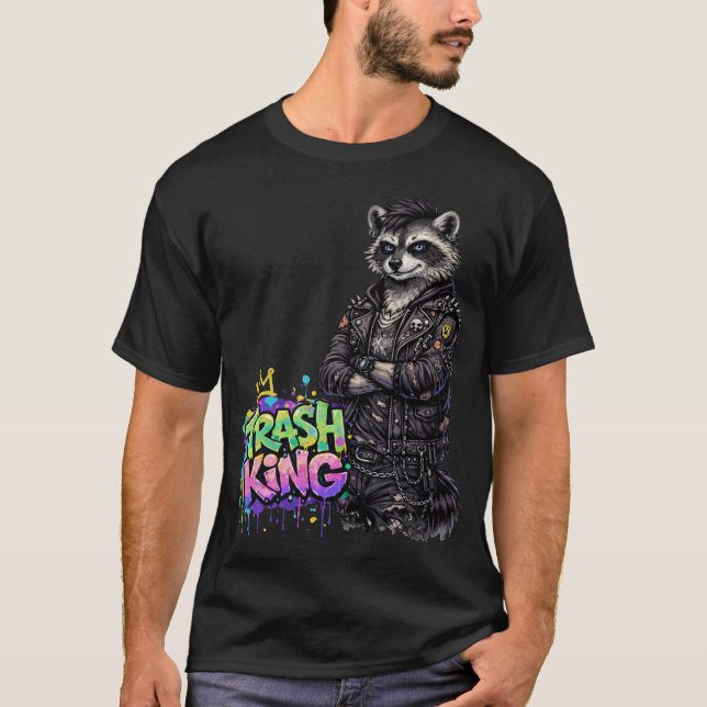 Camiseta Rey de la Basura (Anverso)