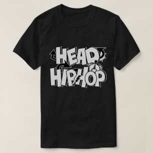 Camiseta Rey de la cabeza del Hip-Hop