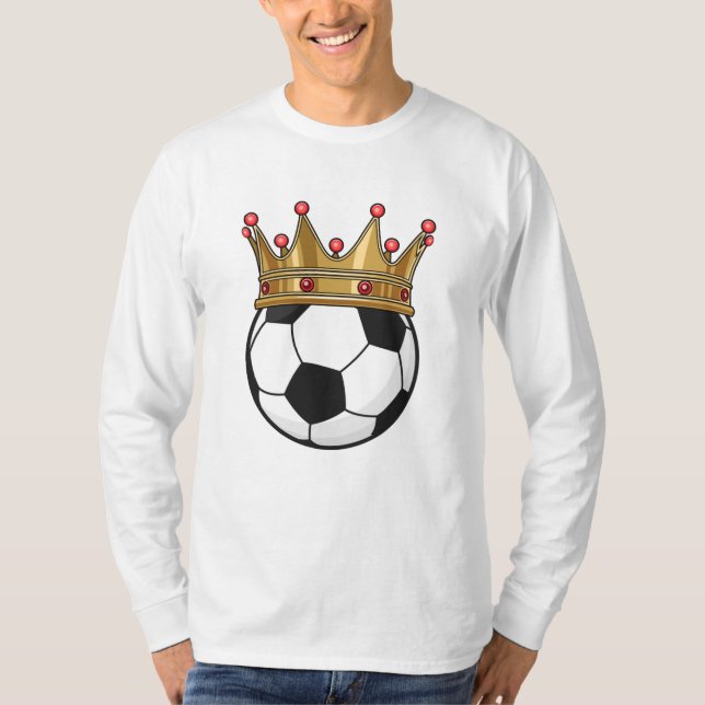 Camiseta Rey de la Corona de Fútbol (Anverso)