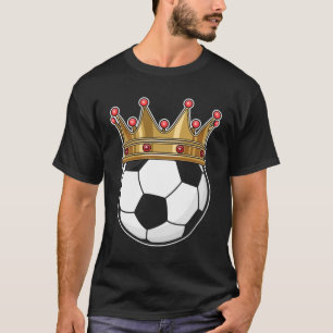 Camiseta Rey de la Corona de Fútbol