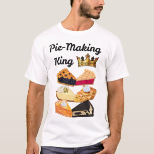 Camiseta Rey de la elaboración de tartas