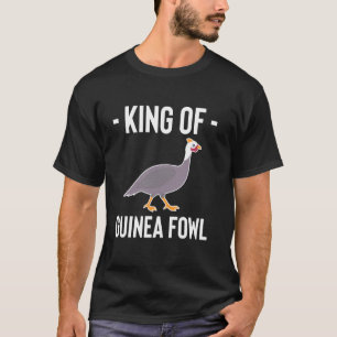Camiseta Rey de la gallina de Guinea ave