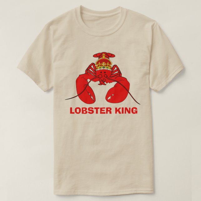 Camiseta Rey de la langosta (Diseño del anverso)