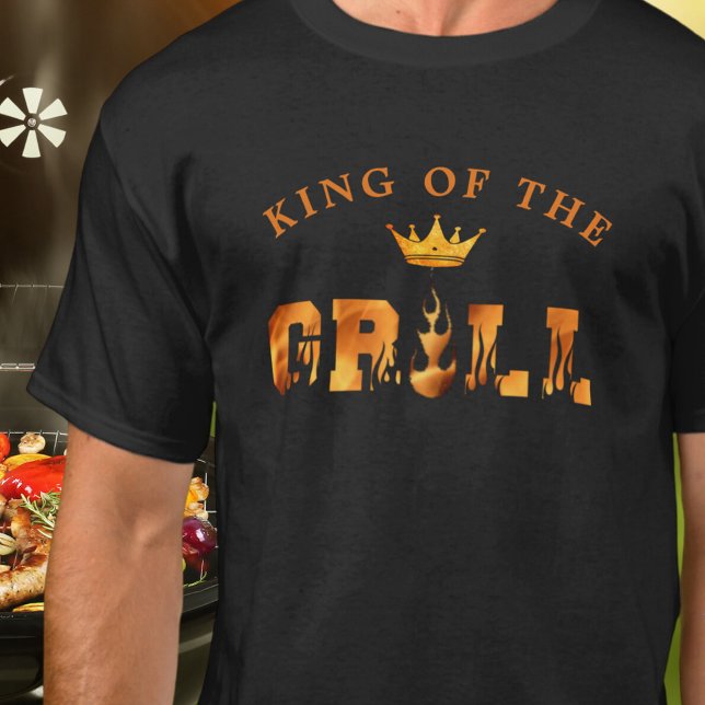 Camiseta Rey de la parrilla (Subido por el creador)
