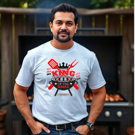 Camiseta Rey de la Parrilla - BBQ