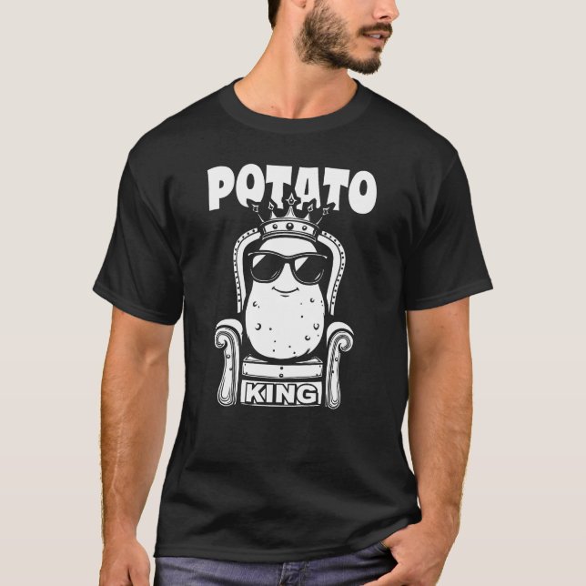 Camiseta Rey de la Patata (Anverso)