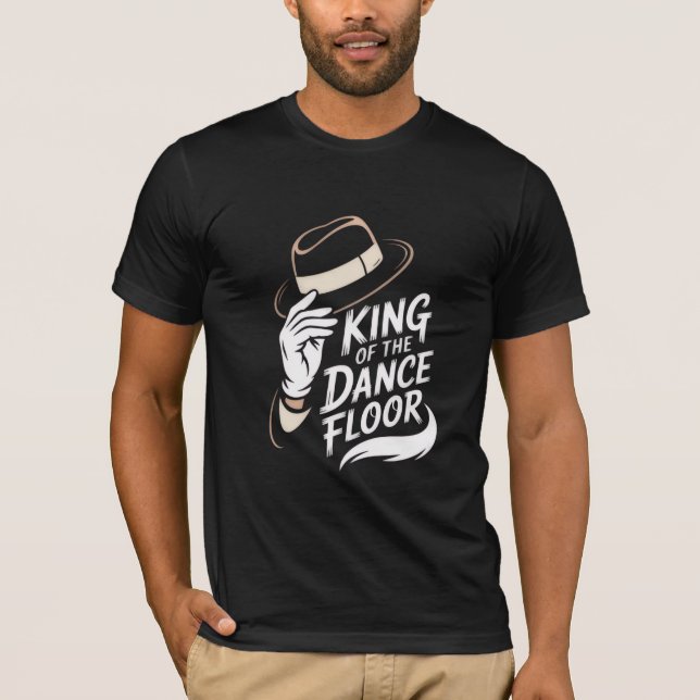 Camiseta Rey de la pista de baile (Anverso)