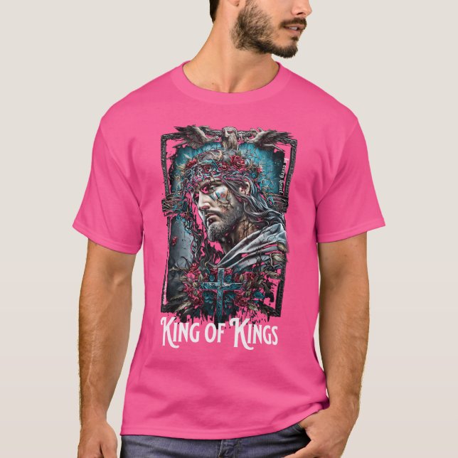 Camiseta Rey de la Revolución de Jesús (Anverso)