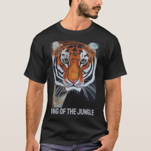Camiseta Rey de la selva Pintura de Alfred Fox