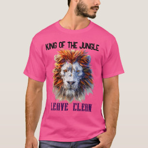 Camiseta Rey de la Selva - Tee de cara de león