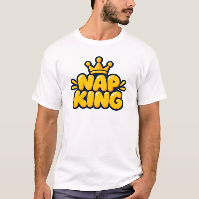 Camiseta Rey de la Siesta (Anverso)