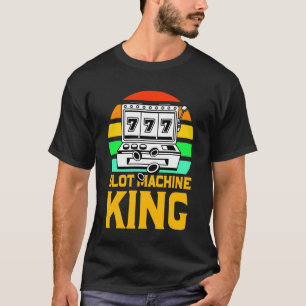 Camiseta Rey de la Tragamonedas Tragamonedas Afortunado Apu