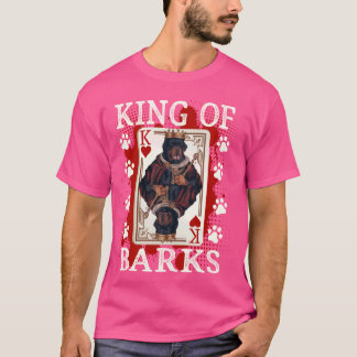 Camiseta Rey de ladras y Rey de corazones Rottweiler
