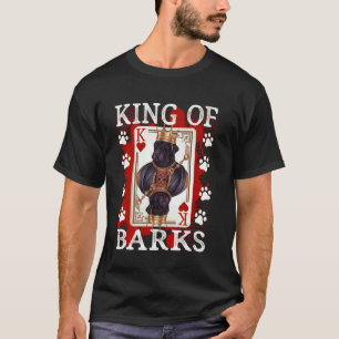Camiseta Rey de ladridos y rey de corazones Labrador Retrie