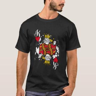 Camiseta Rey De Las Cartas De Jugar Halloween