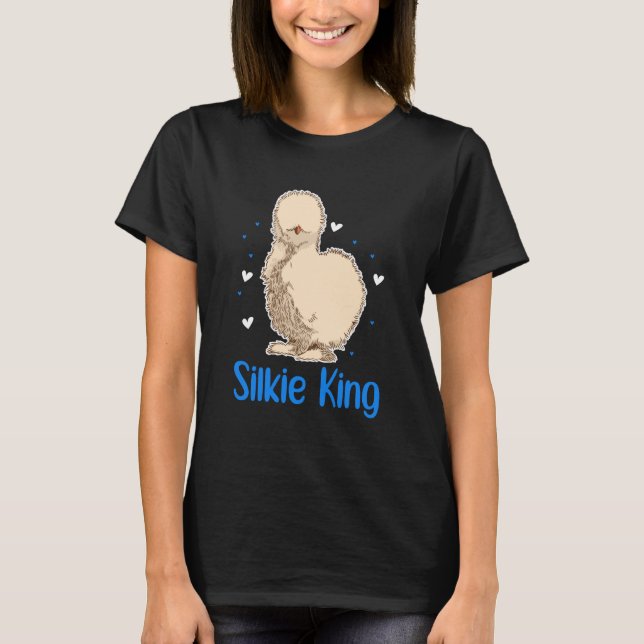 Camiseta Rey de las gallinas de seda (Anverso)