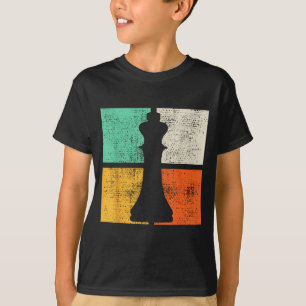 Camiseta Rey de las piezas de ajedrez jugador