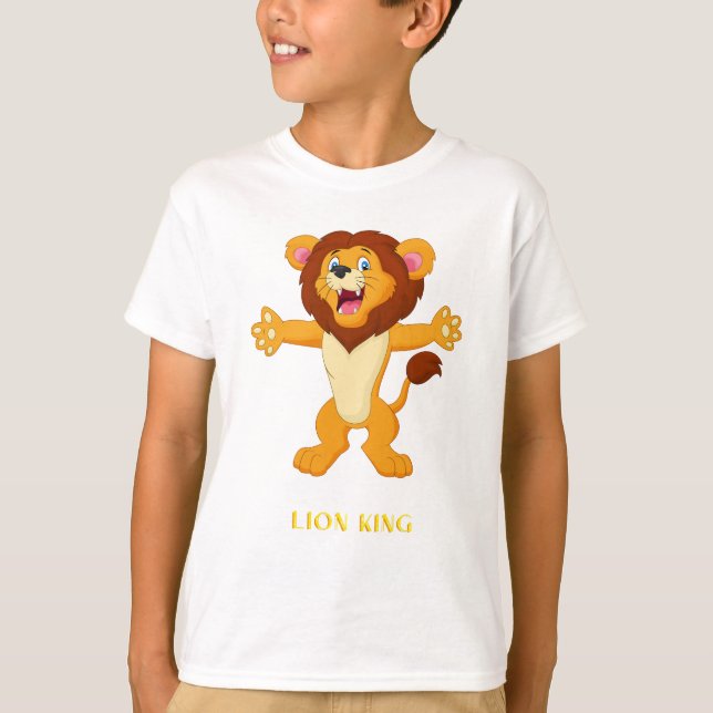 Camiseta Rey de leones (Anverso)