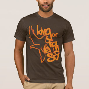 Camiseta Rey de los colmillos anaranjados