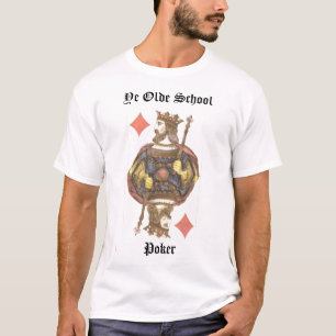 Camiseta Rey de los diamantes YE Olde SchoolPoker