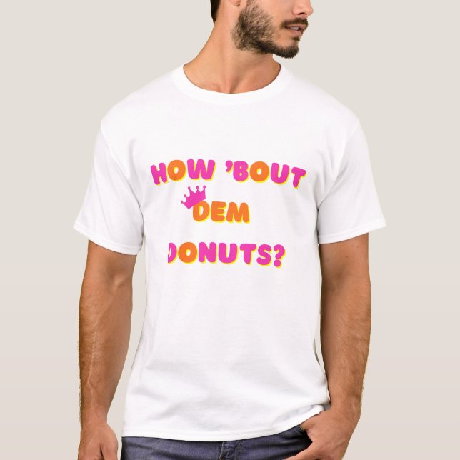 Camiseta Rey de los donuts (Anverso)