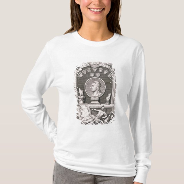 Camiseta Rey de los sajones del oeste, primera Mona de (Anverso)