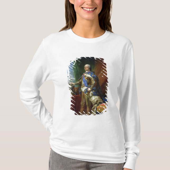 Camiseta Rey de Louis XV de Francia y de Navarra, 1750 (Anverso)