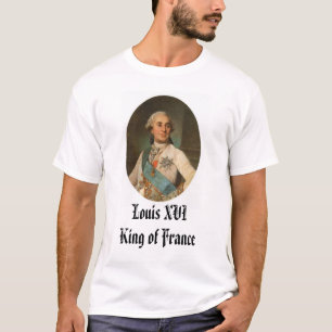 Camiseta Rey de Louis XVI de Francia